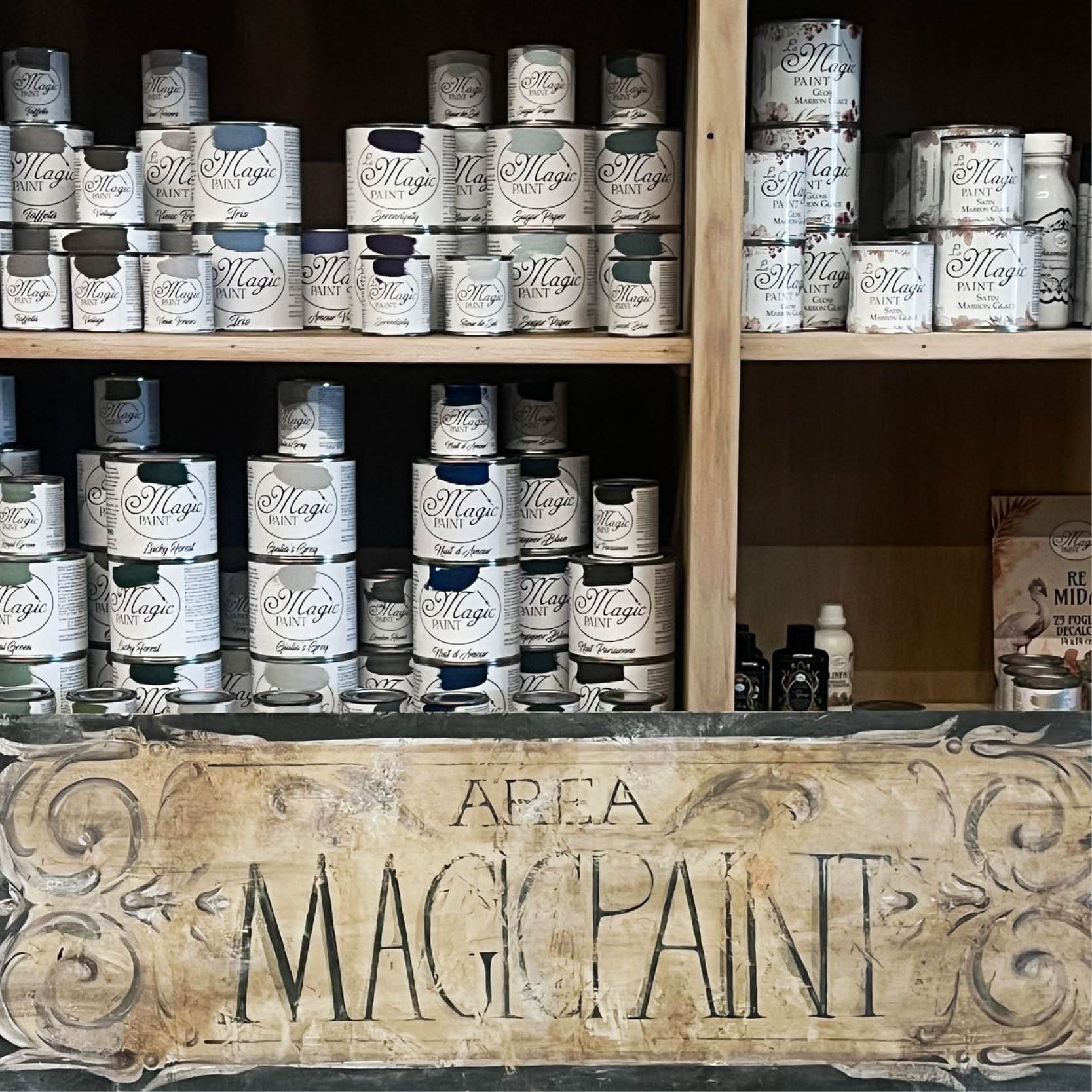 Colori Magic Paint, la tua chalk paint italiana, di altissima