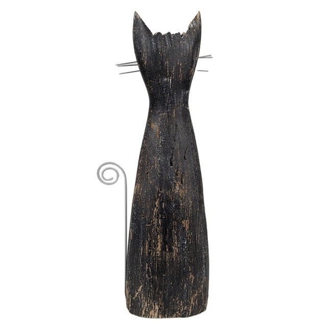 Statuetta gatto nero