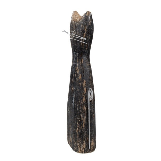 Statuetta gatto nero