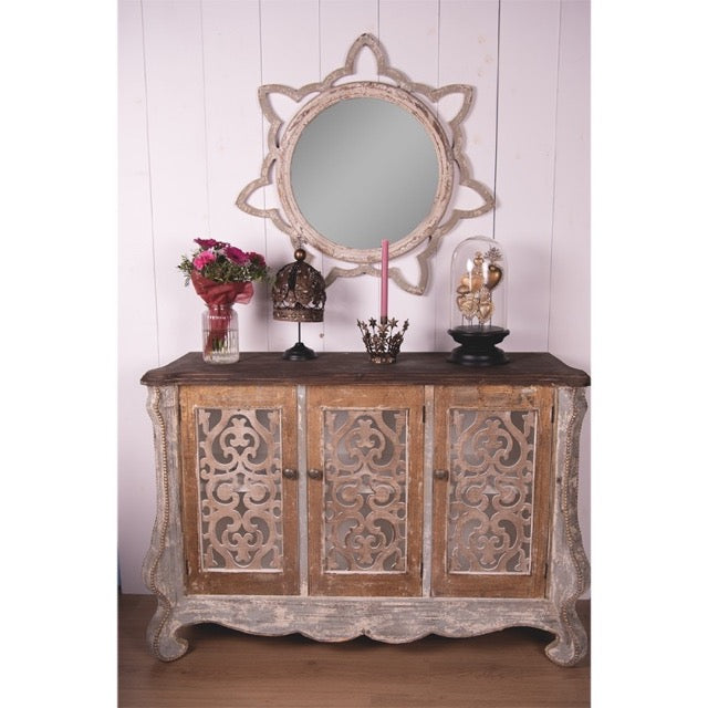 Porta candela corona ferro