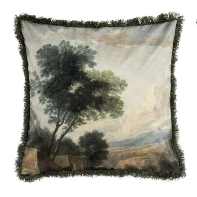 Cuscino stampa affresco