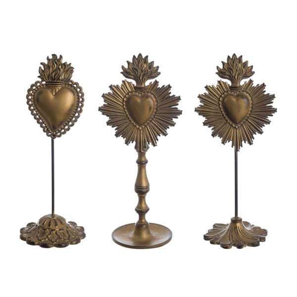 Decorazione cuore votivo assortito