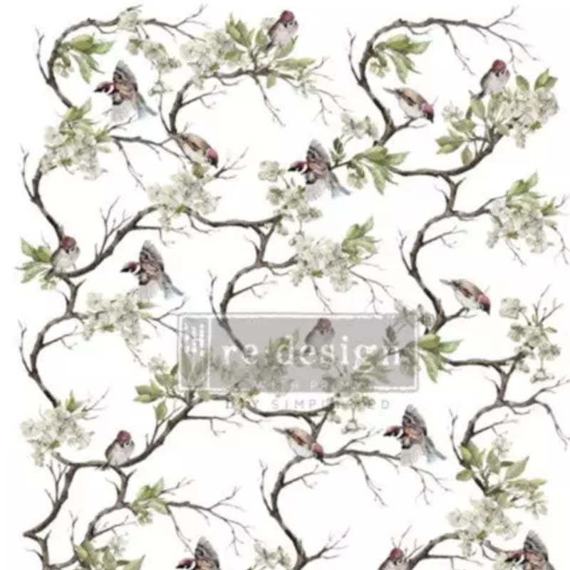 Redesign Decor Transfers “BLOSSOM FLIGHT