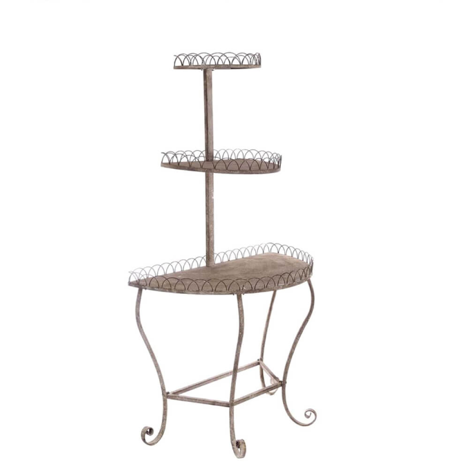 Console da parete con etagere