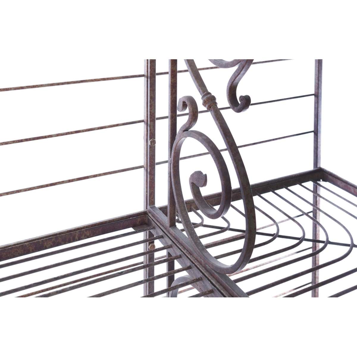 Etagere in metallo anticato