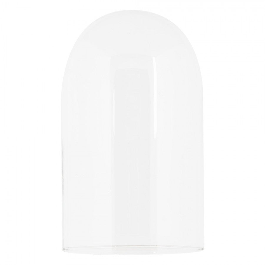 Cloche/Coprivivande in legno con coperchio in vetro