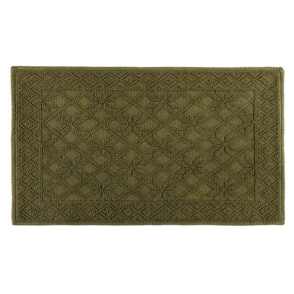 Tappeto in cotone verde