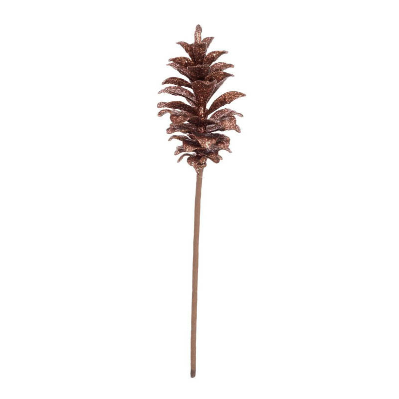 Fiore artificiale glitter 4 varianti