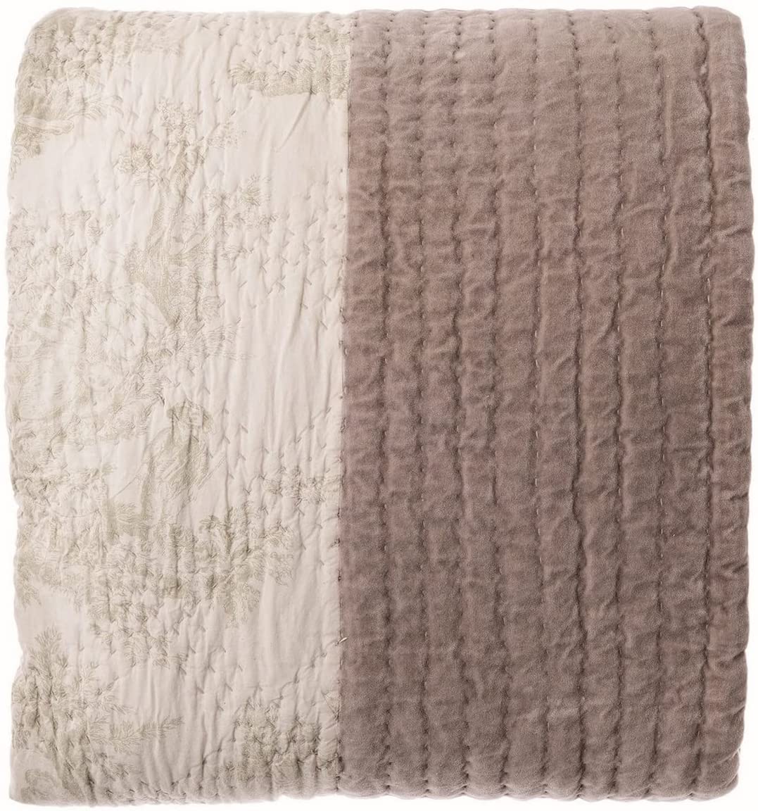 Boutis cotone tortora
