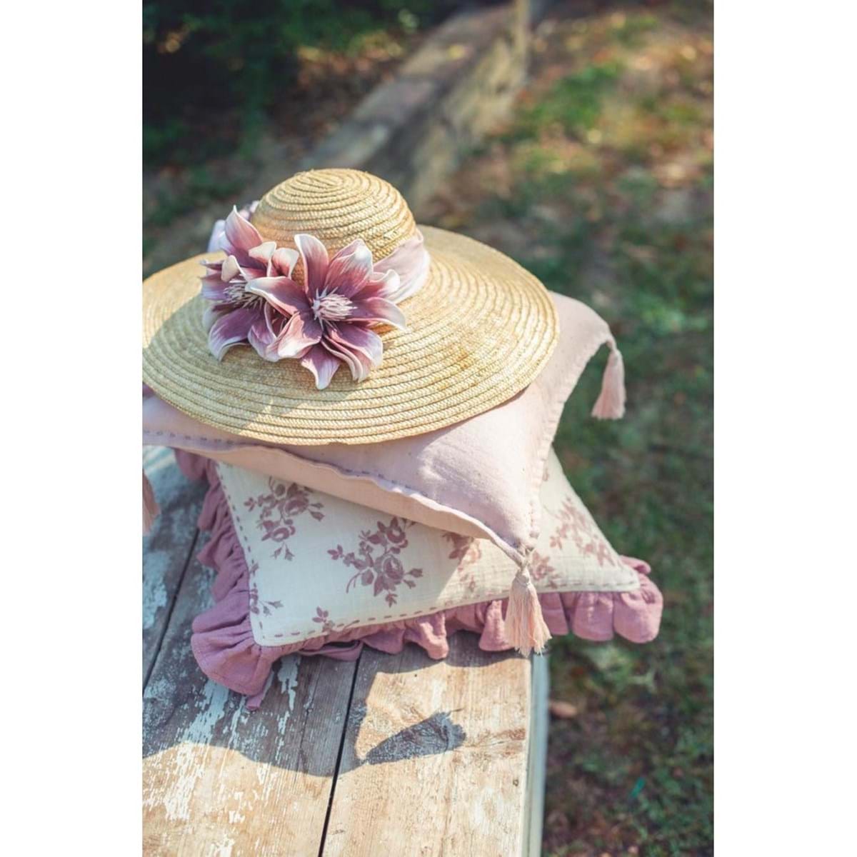 Cuscino con fiori