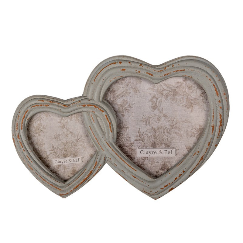 Cornice con due cuori