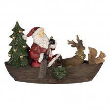 Babbo Natale in barca
