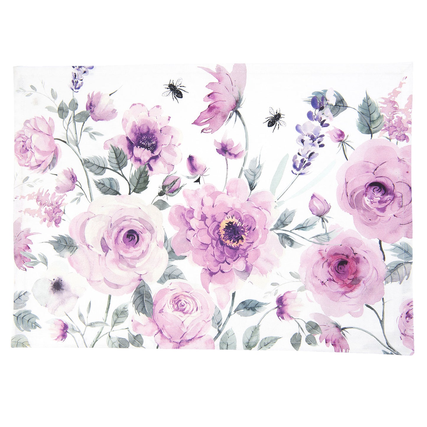 Set Tovagliette Americane Fiori Rosa