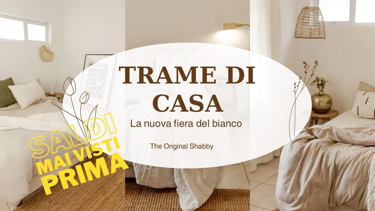Trame di CASA, la nuova fiera del bianco!