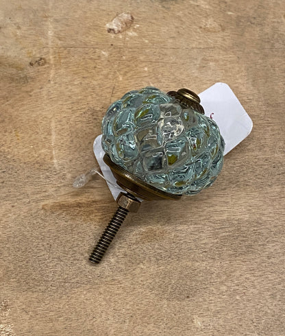 Pomello in vetro tondo