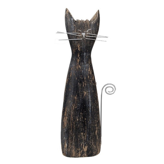 Statuetta gatto nero