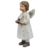 Statuetta angelo con cavalluccio