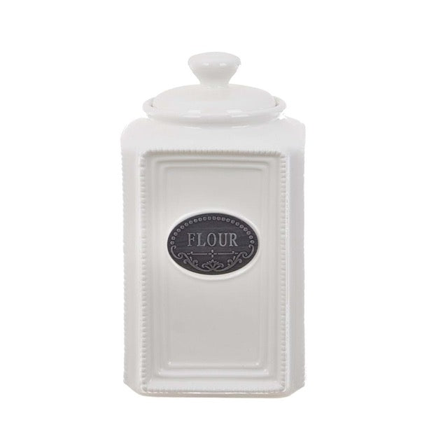 Barattolo ceramica "FLOUR"