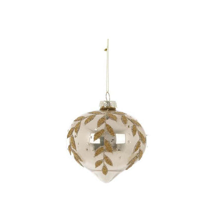 PALLINA ALBERO glitter oro