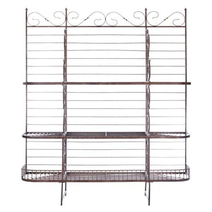 Etagere in metallo anticato