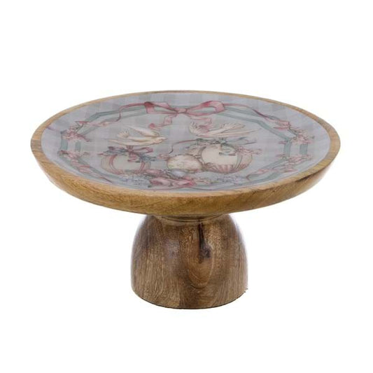 Alzatina Pasquale in legno