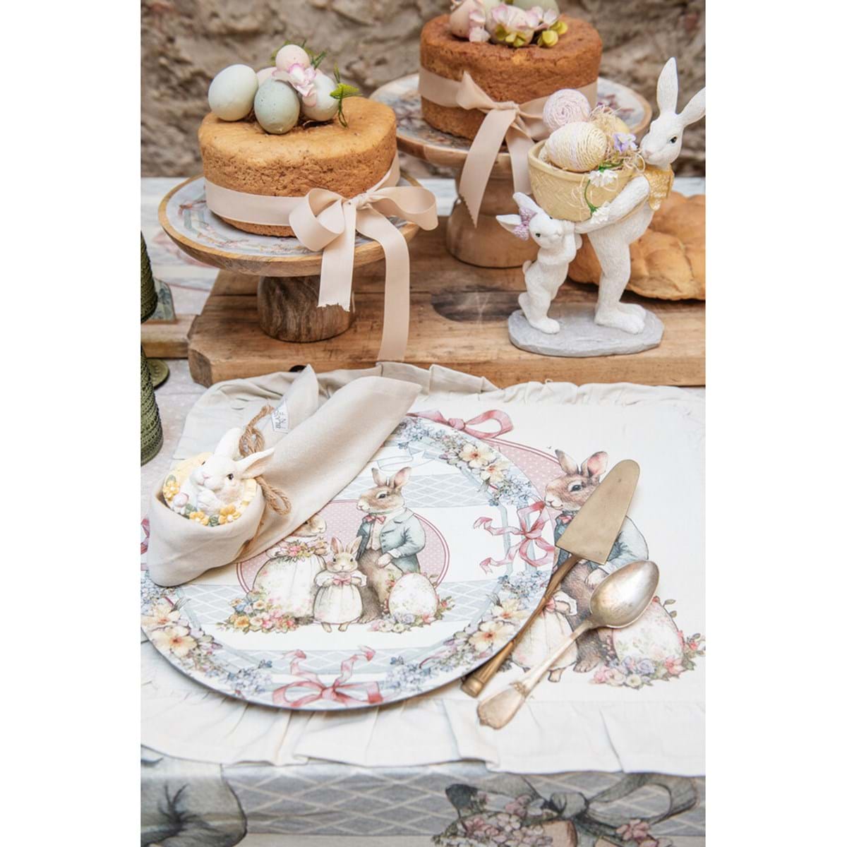 Alzatina Pasquale in legno