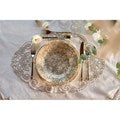 Servito piatti Splendor Beige 6 posti tavola