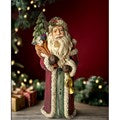 Decoro Santa Claus con mantello rosso