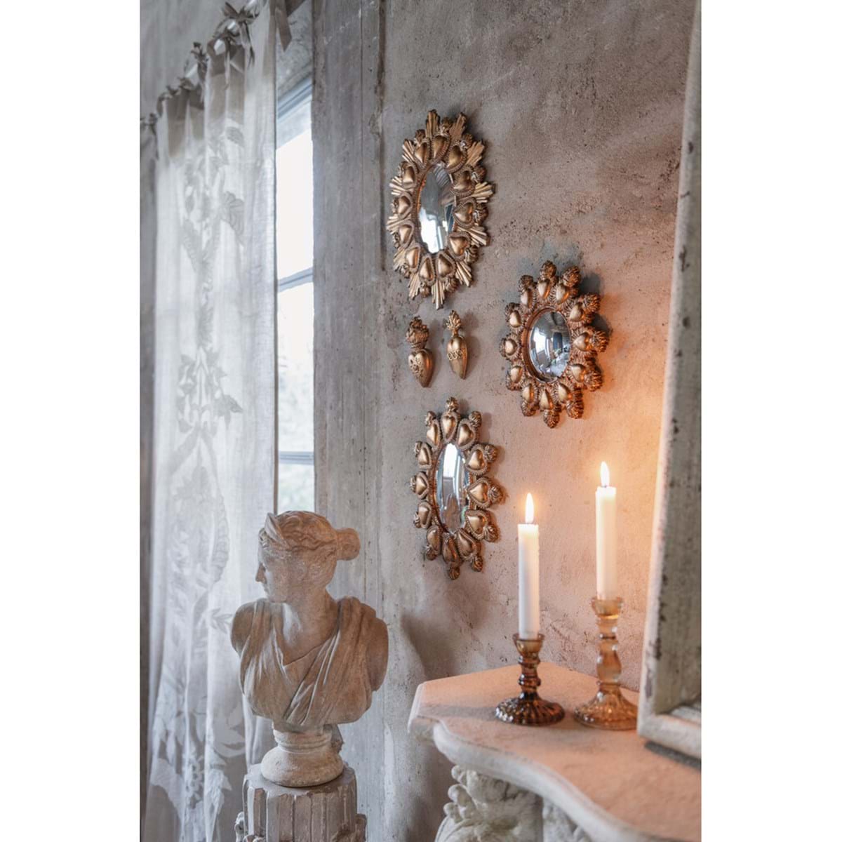 Decoro da parete cuori sacri