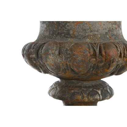 Vaso anticato in resina