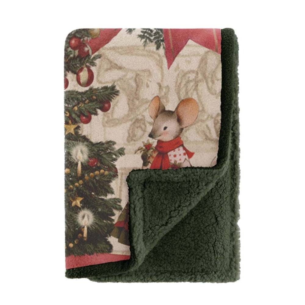 Plaid Sherpa Favola di Natale