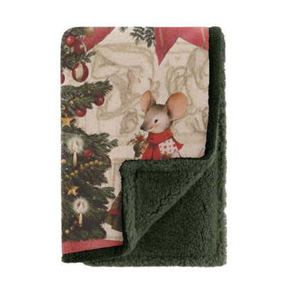 Plaid Sherpa Favola di Natale