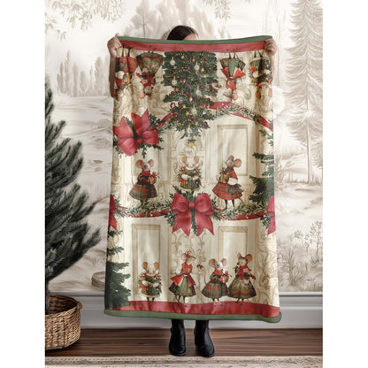 Plaid Sherpa Favola di Natale