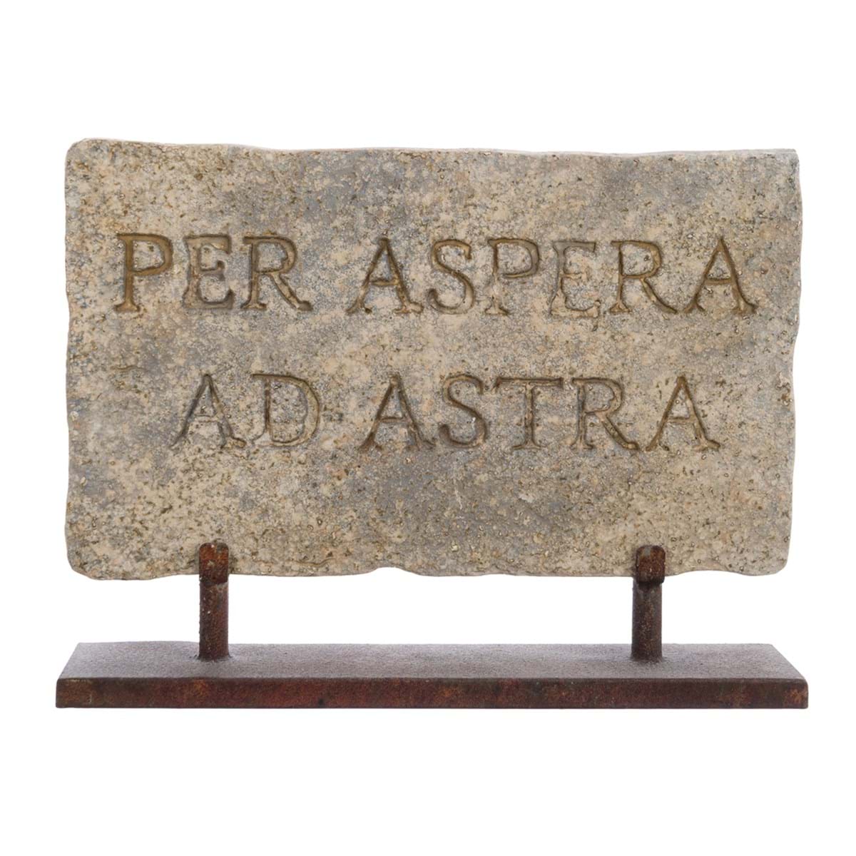 Stele decorativa “Per Espera Ad Astra”