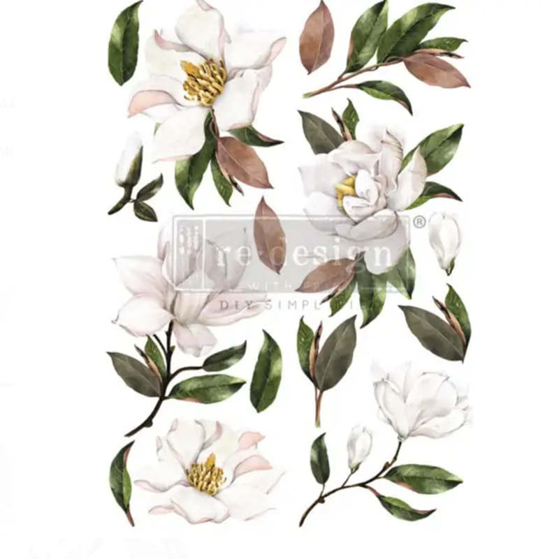 Redesign Decor Transfers “MAGNOLIA GRANDIFLORA”