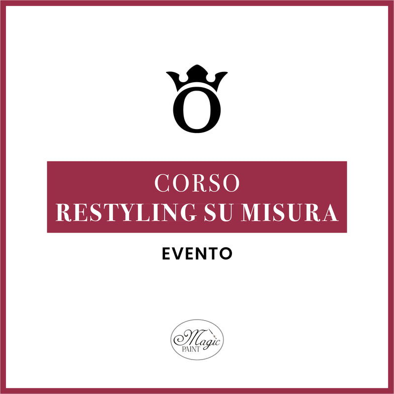 Corso Restyling su misura con Giorgia Benedetto