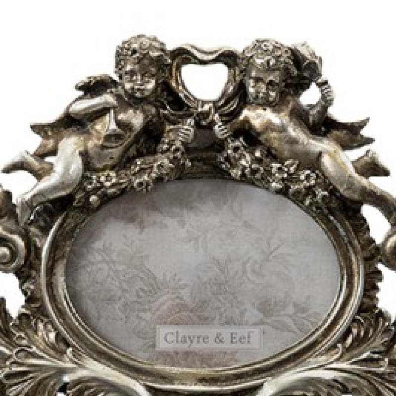 Cornice angioletti argento