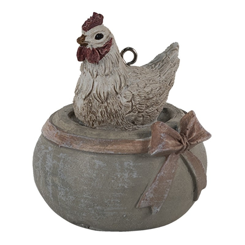 Ciondolo decorativo gallina
