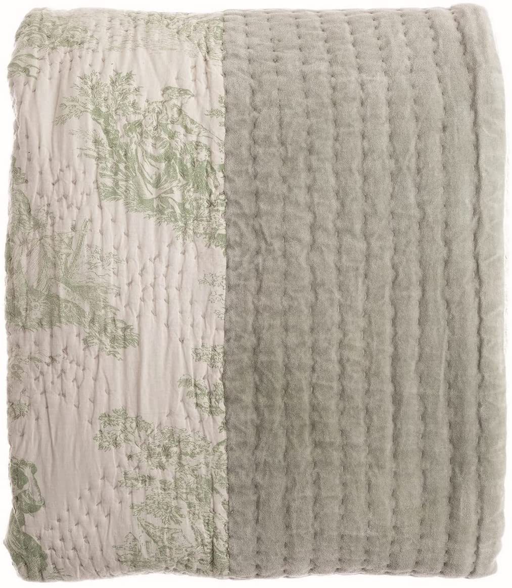 Boutis cotone verde