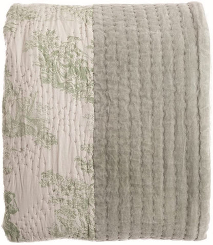 Boutis cotone verde