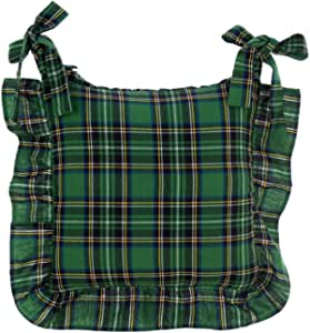 Coppia federe cuscini sedia tartan