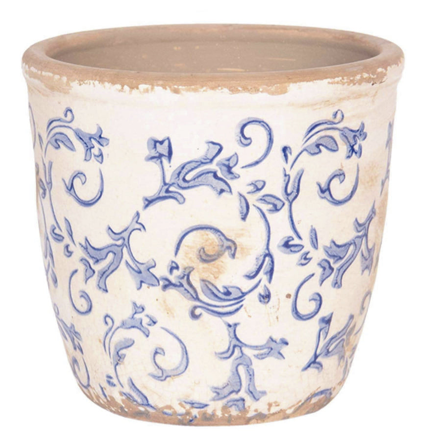 Vaso per Fiori Blu