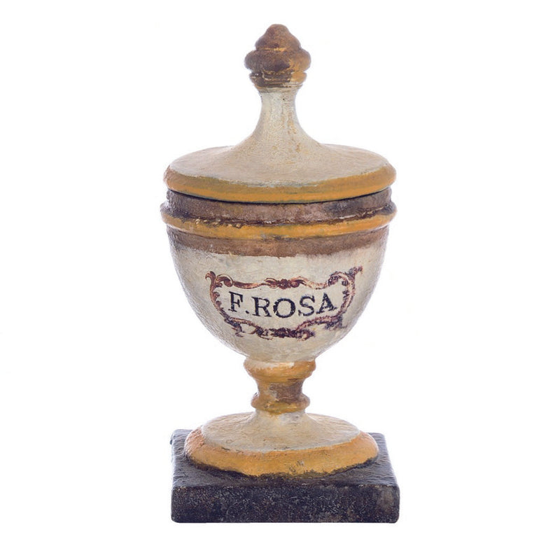 Vaso Decorativo con Coperchio F.Rosa