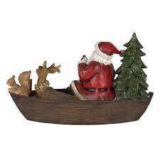 Babbo Natale in barca
